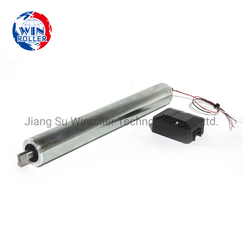 AC38 Built-in Motor Stainless Steel Tube Conveyor Drive Pulley for Auto Parts Belt Conveyor