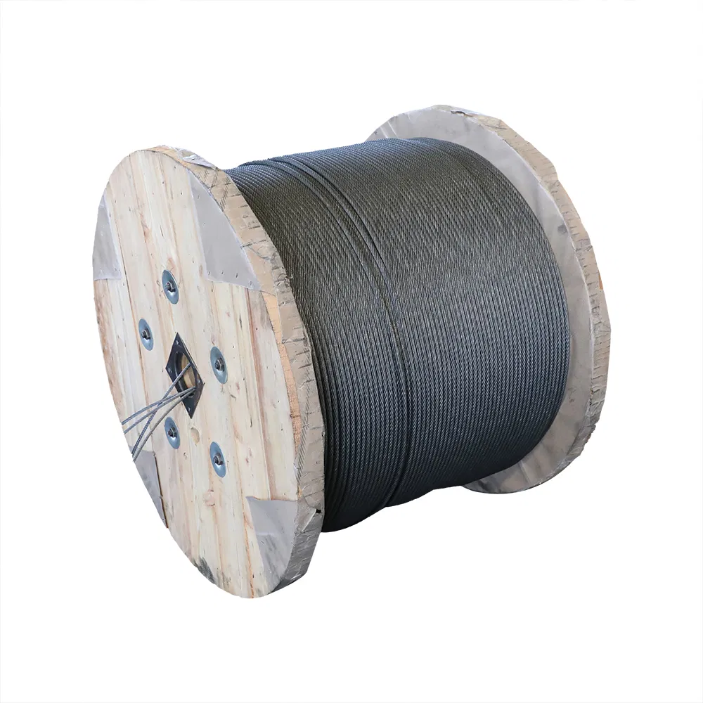 Galvanized Anti-Corrosion 6X41ws-Iwrc Marine Tension Wire Ropes for Cableway Ship Port Harbour Bridge