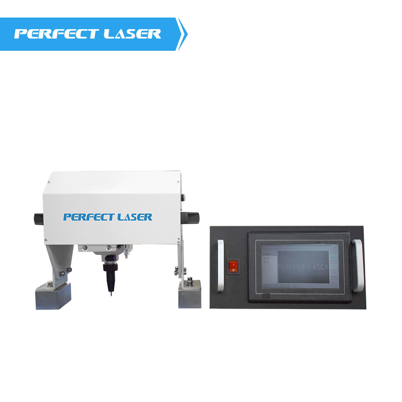 LCD-Touchscreen-Handpneumatische DOT-Peen-Markierungsmaschine