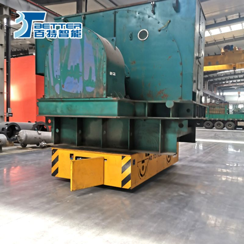 5-Ton Turnable Electric Transfer Cart for Factory Material Handling