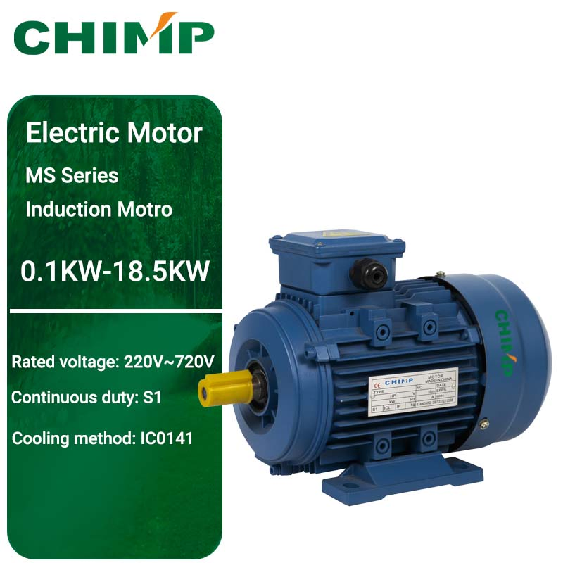 1HP Moteur à induction triphasé pour pompe à eau avec rendement IE2