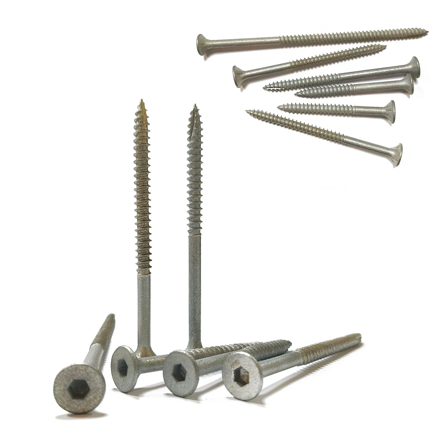 Self Tapping Carbon Steel Hex Pan Head Screws Custom Made Mechanical Equipment Fastener