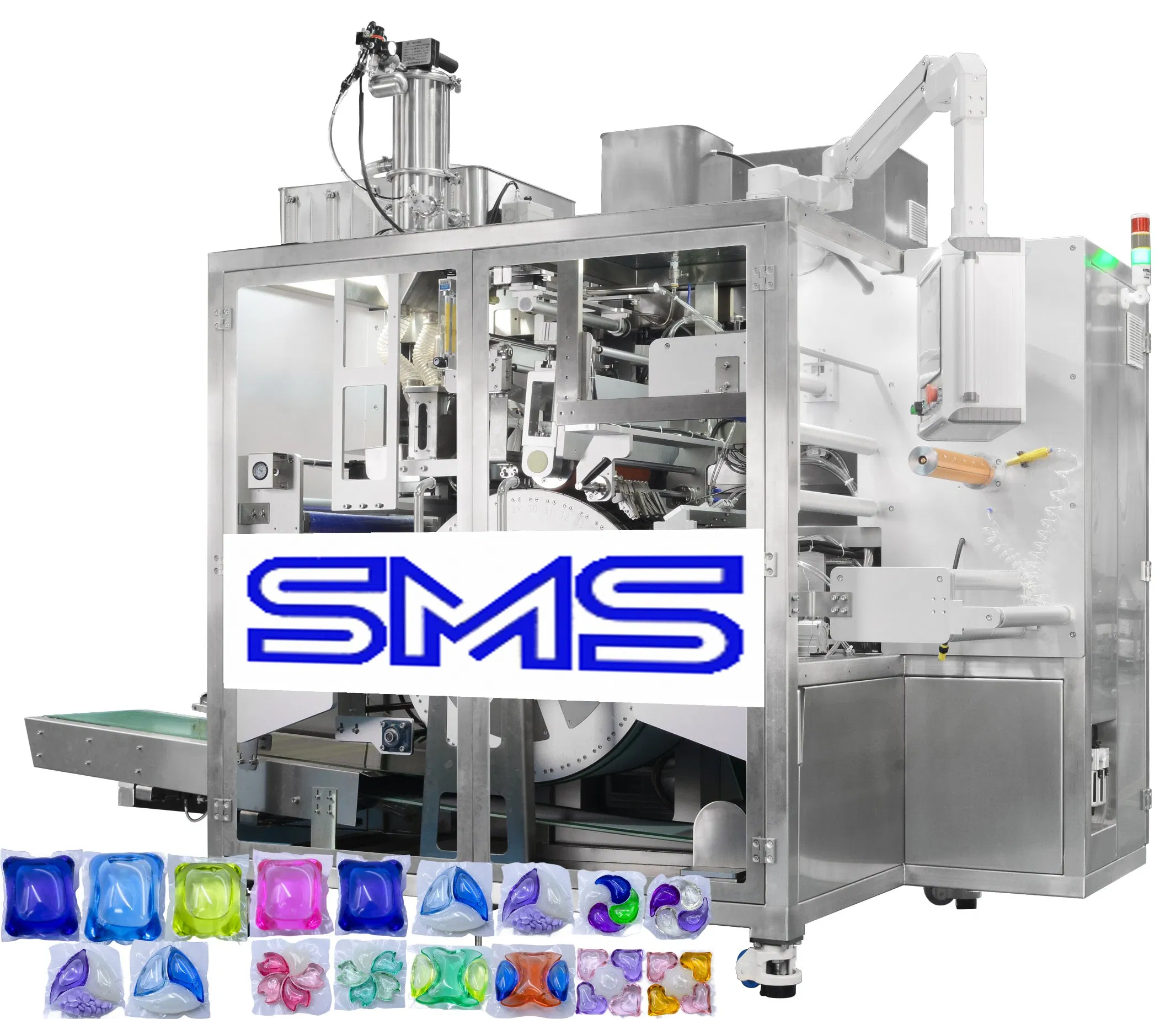 High Performance Wash Detergent Liquid Filling Machine, Small Pouch Detergent Pod Making Machine and Filling Packaging Machine