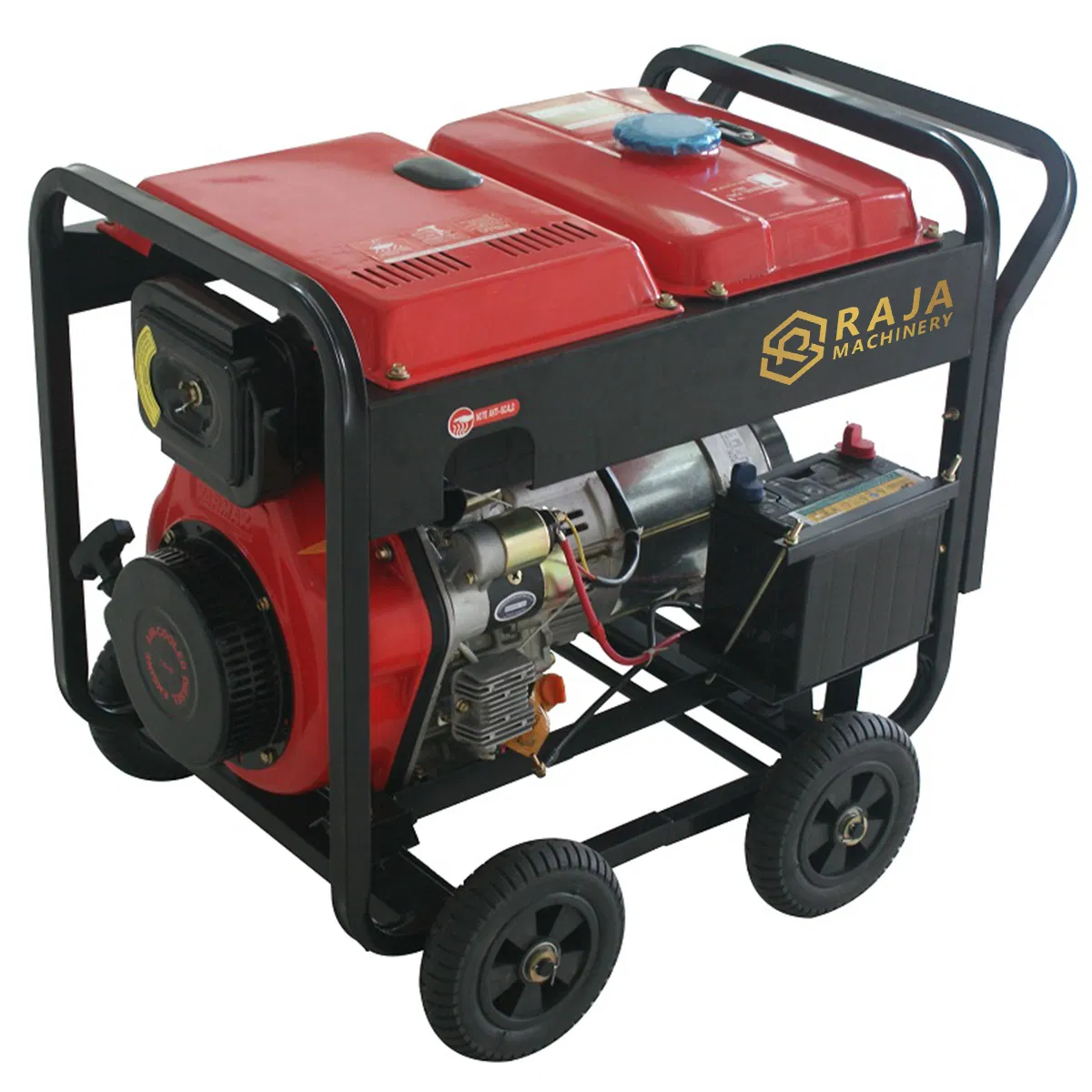 Air Cooled Open Type 5.7KW Diesel Generator for Outdoor Electric Supply
