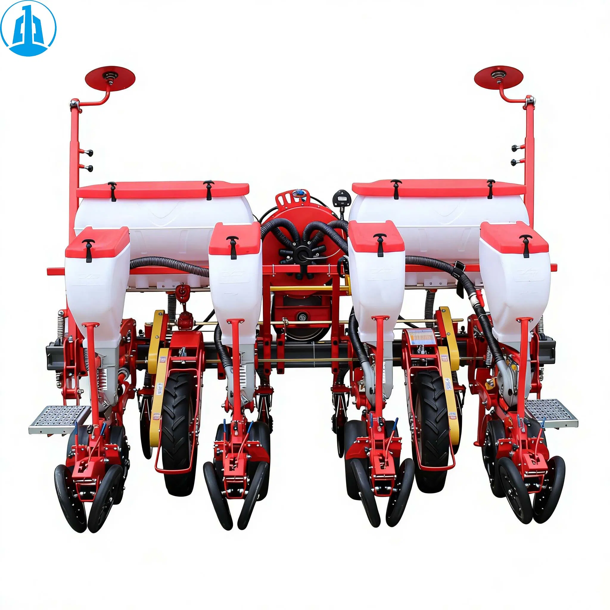 Pneumatic Precision Seeder 2 Row No-Tillage Precision Planter for Farmland Garden Fruits and Vegetables