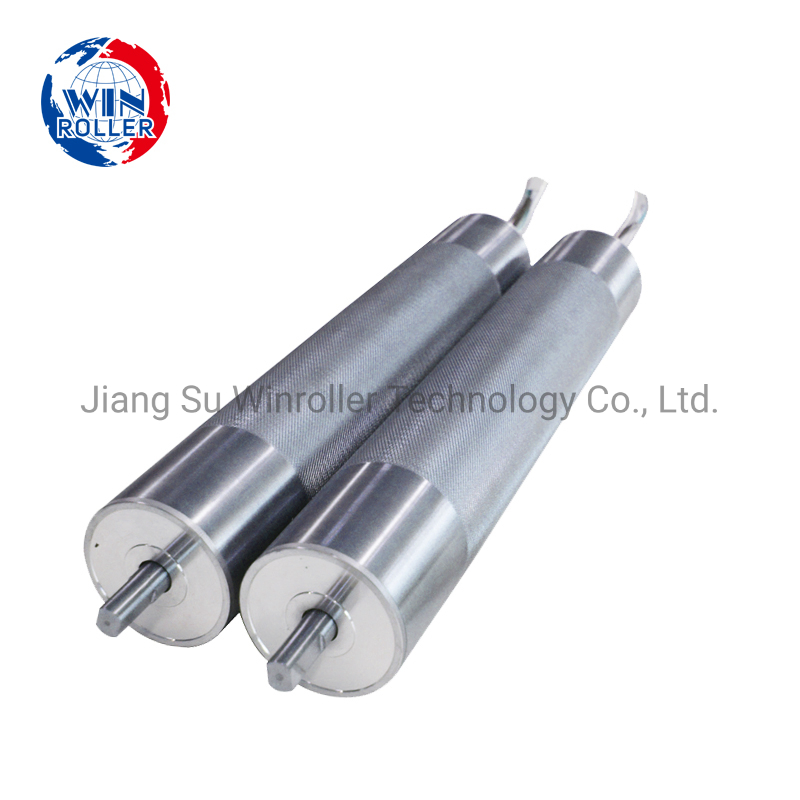 Winroller AC Motor S304 Sprocket Conveyor Motorized Roller for Concrete Conveyor