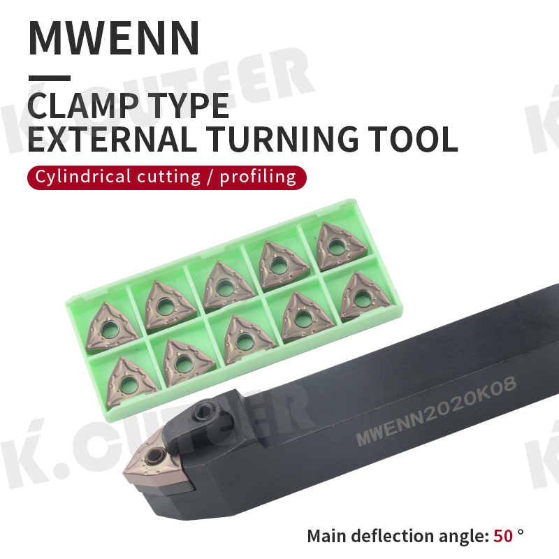 CNC Machine Tool MWENN2020K08 MWENN2525M08 External Turning Tool Holder