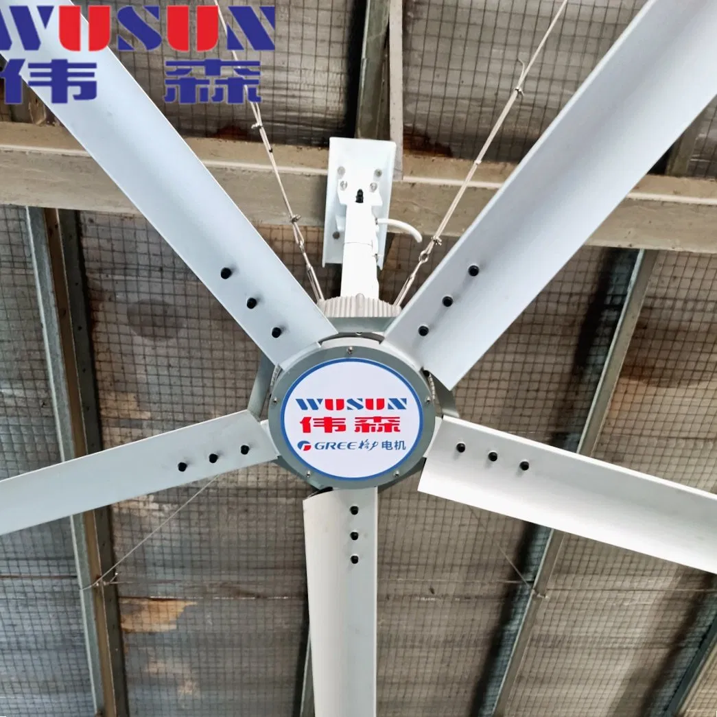 20FT Heavy Duty Large Industrial Ceiling Fan 6300mm Big Commercial Fans for Indoor/Outdoor Use