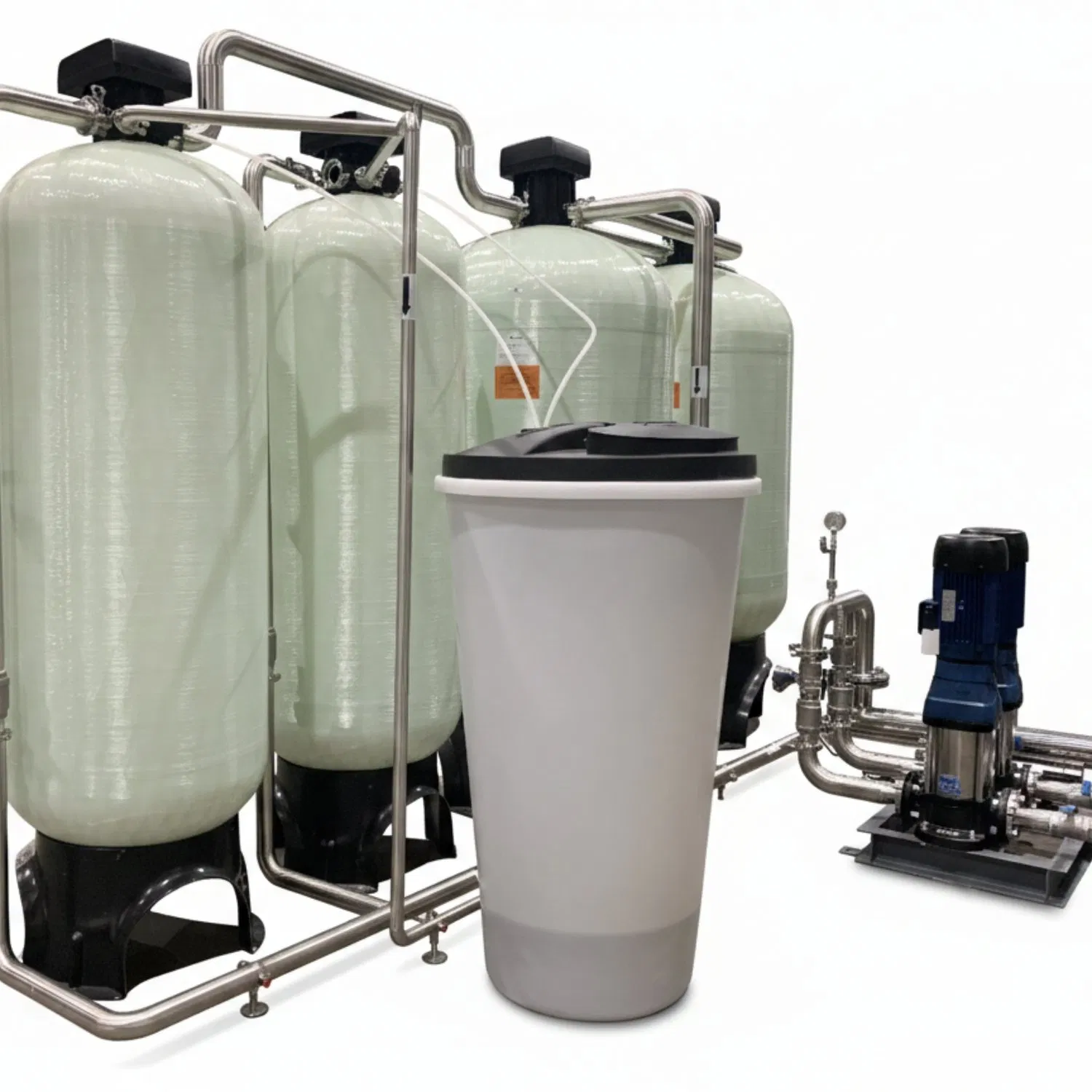 Dual-Purpose Automatic Water Softener Filter for RO Pre-Treatment & Domestic Water