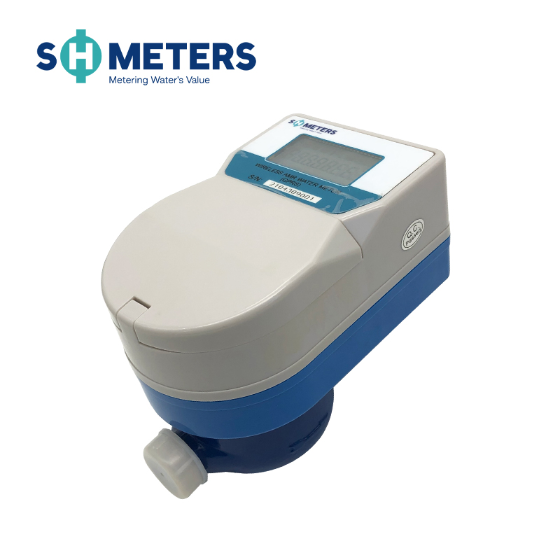 Medidores inteligentes de flujo de agua digitales GPRS con lectura remota inalámbrica inteligente AMR