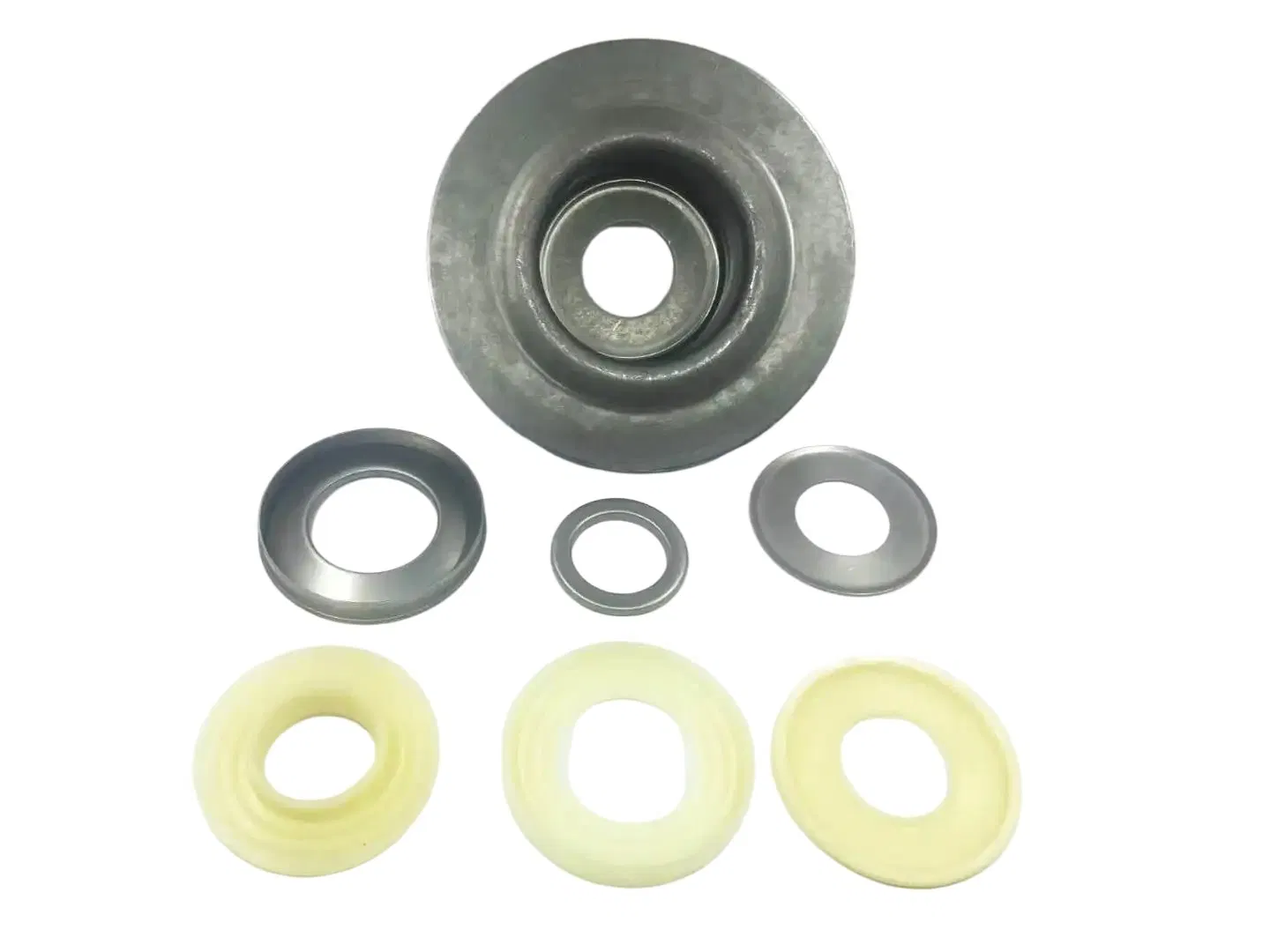 Conveyor Roller Stamped Bearing Cap DT75 6204-89 PDC Sealing for Impact Roller, Customized Bearing Cap