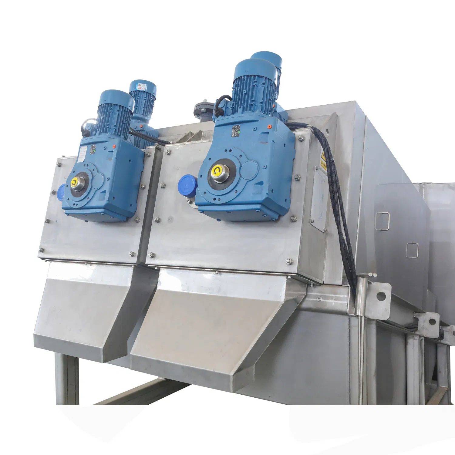 Pioniere XF-SW Dual-Screw Sludge Processor Wear-Free, Continuous Operation