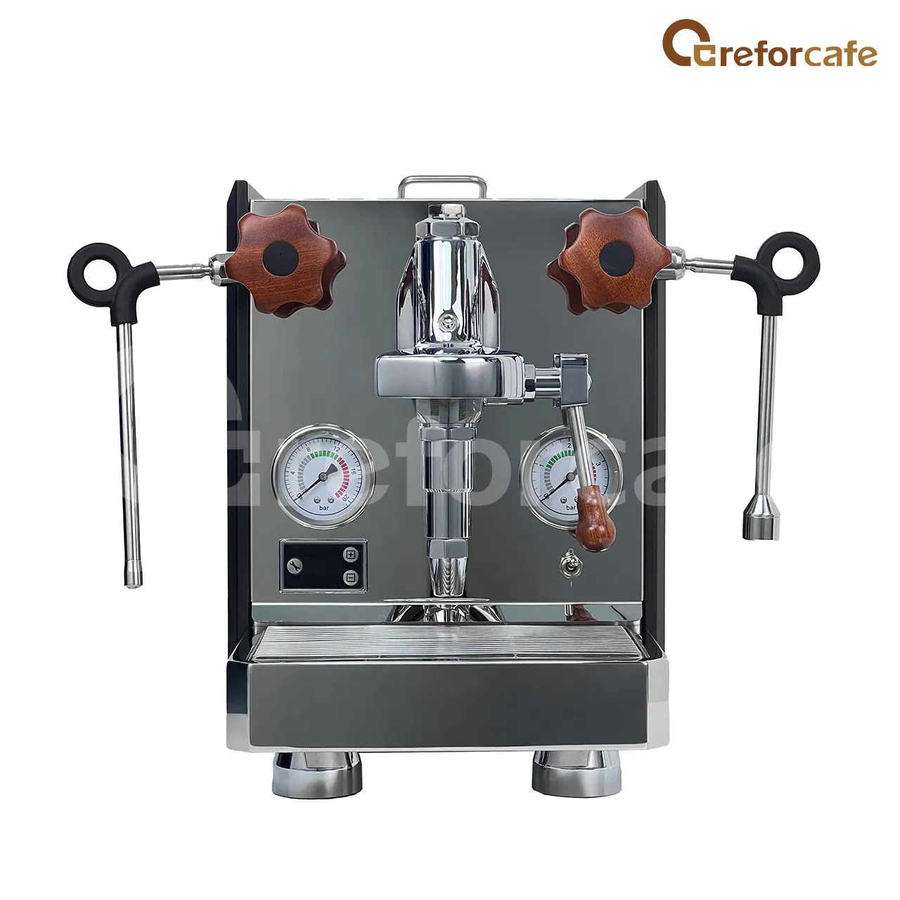 Macchina per caffè espresso commerciale E61 Rocket con pompa a vibrazione da 15 bar professionale italiana
