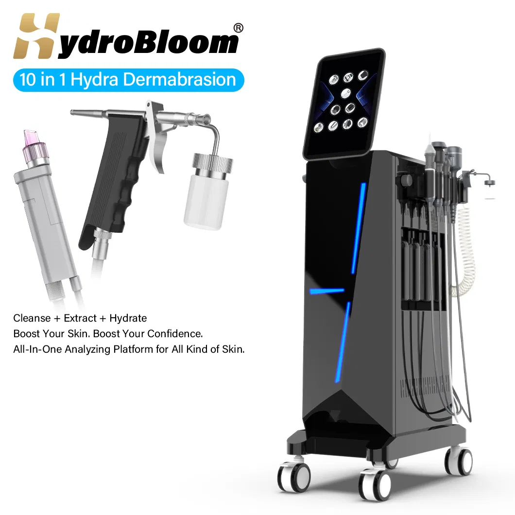 Hydra Beauty Vacuum Cleaning Radio Frequency Lighten Dark Circles Hydro Dermabrasion Machine