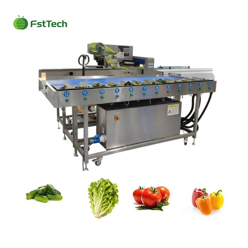 High Accuracy Multi-Head Weigher for Vegetables & Fruits