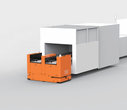 600kg Conveyor Transfer Production Warehouse Logistics AMR Mobile Robot AGV