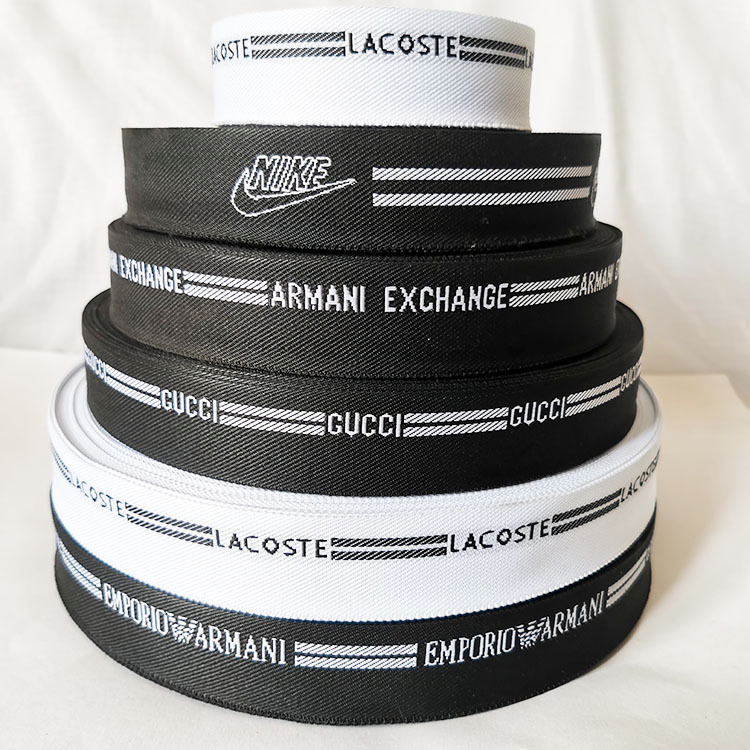 Polyester Woven Webbing Jacquard Elastic Tape for High Quality Clothing/Sportswear