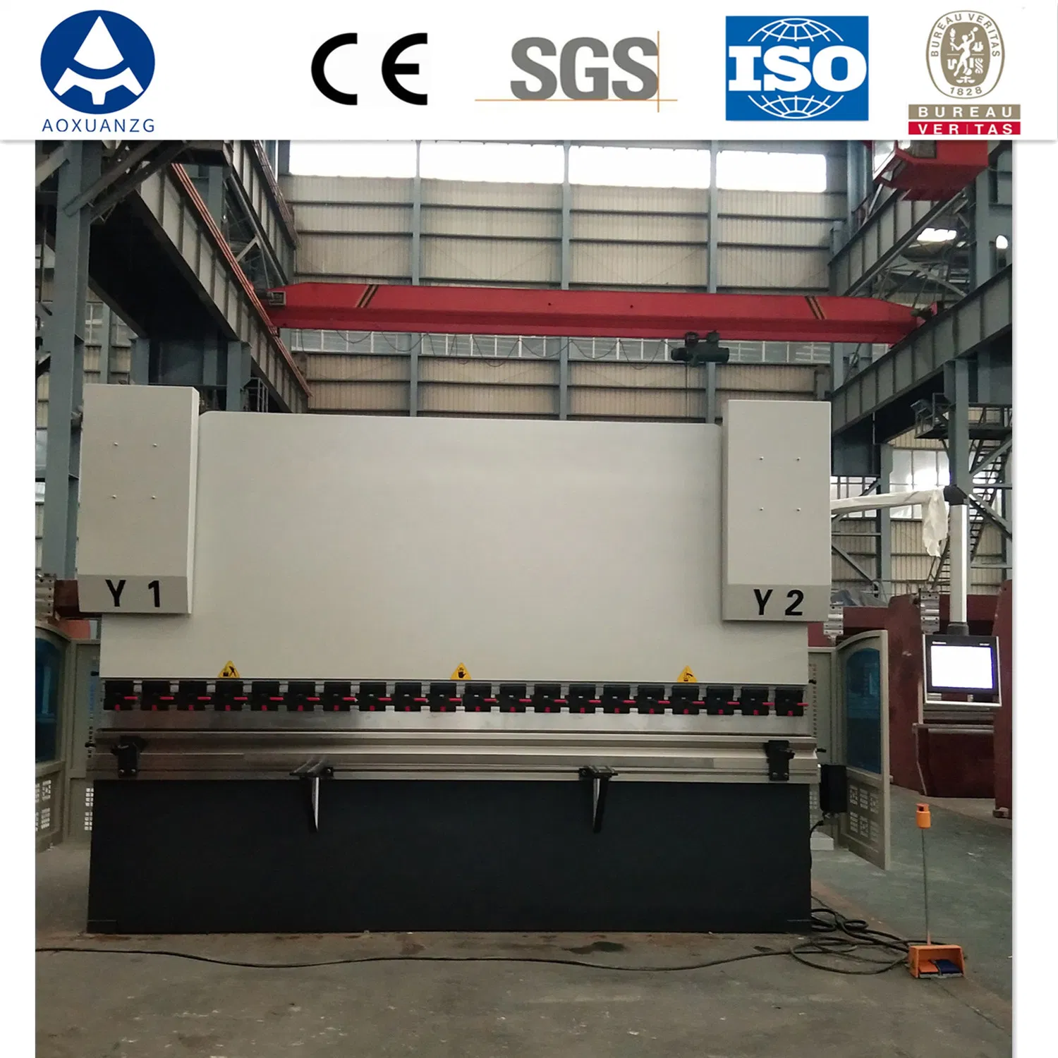 Delem Da58t Pressa Piegatrice Idraulica CNC a 4+1 Assi con Assi Y1 Y2 X R