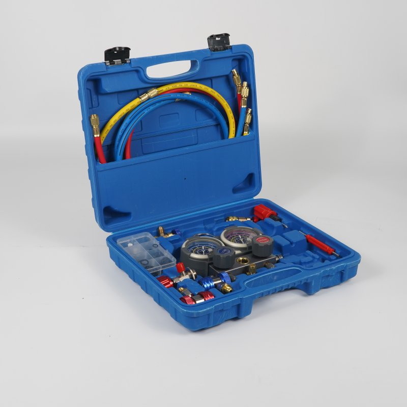 Set di manometri di precisione per professionisti e tecnici HVAC