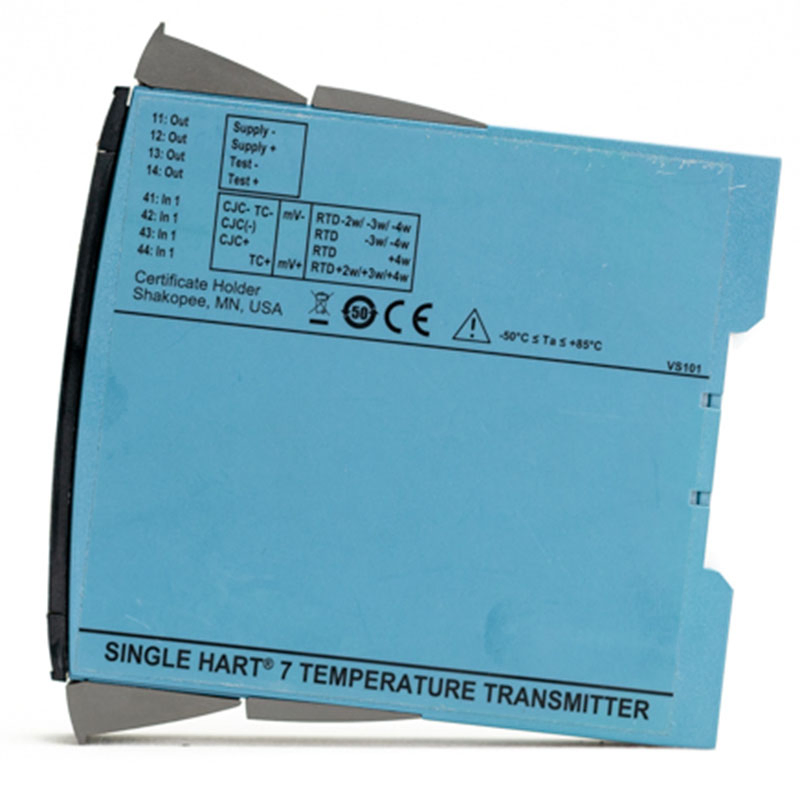 High Precision Rosemount 248 Rail Temperature Transmitter for Temperature Detection