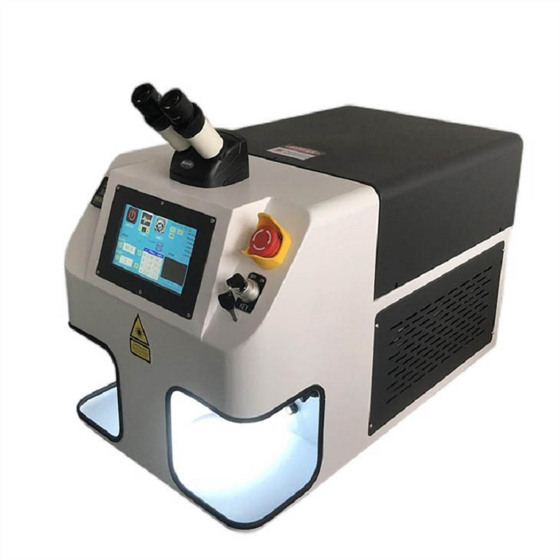 DMK Desktop YAG Laser Spot Welding Machine, Portable Mini Jewelry Welding Tool with High Welding Efficiency