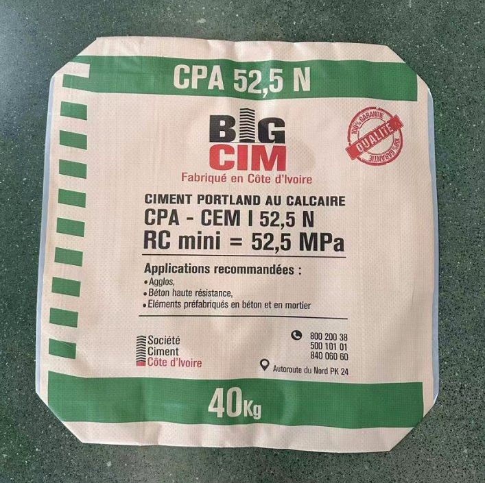PP Packaging Bag for 50 Kg Chemical Product