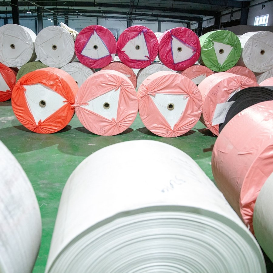 UV-Treated PP Polypropylene Woven Fabric Rolls for Waterproof Protective Clothing