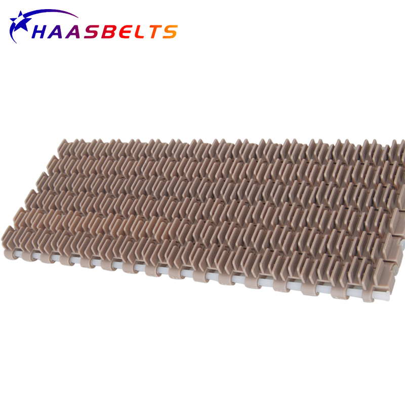 Catena trasportatrice in plastica Haasbelts a coste rialzate 5935 nastro modulare (RIB5935)