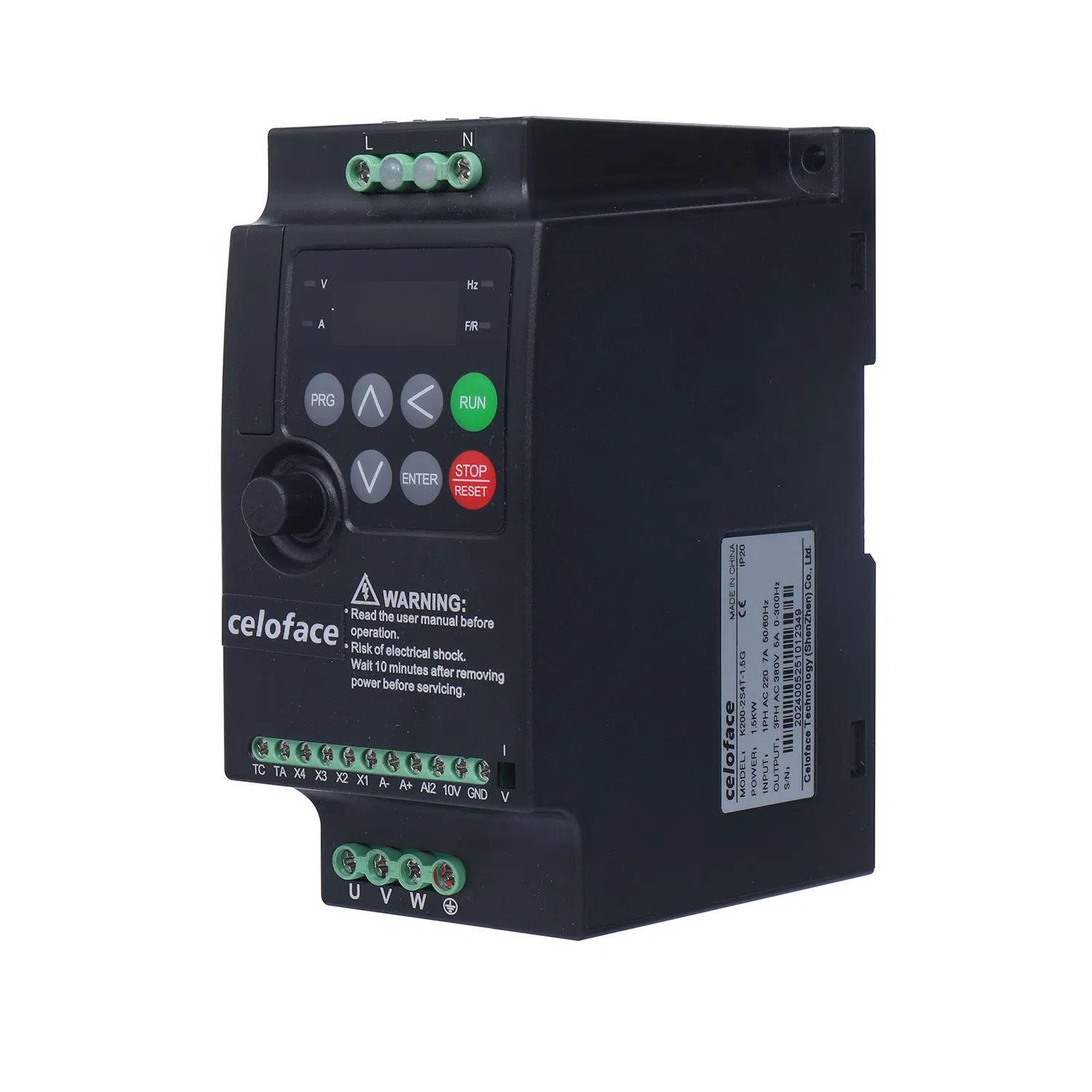 High Efficiency Vector VFD Inverter with Overload Protection for Industrial Motor Speed Regulation