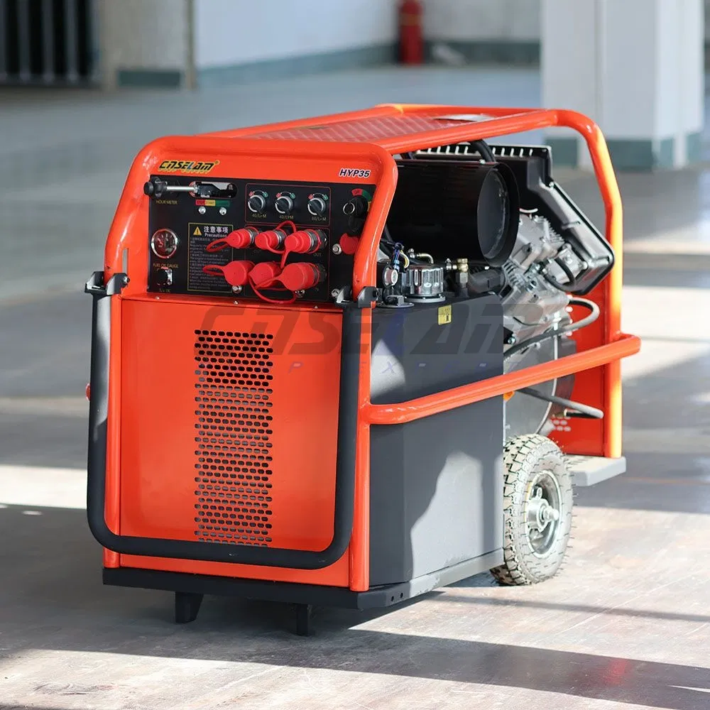 Selam New 35HP Portable Hydraulic Power Unit Dual Circuits