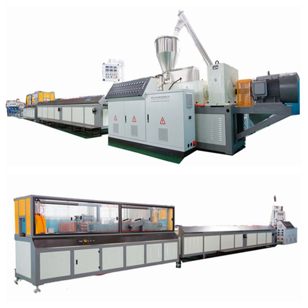 Extrudeuse WPC utilisant du plastique PE PP recyclé