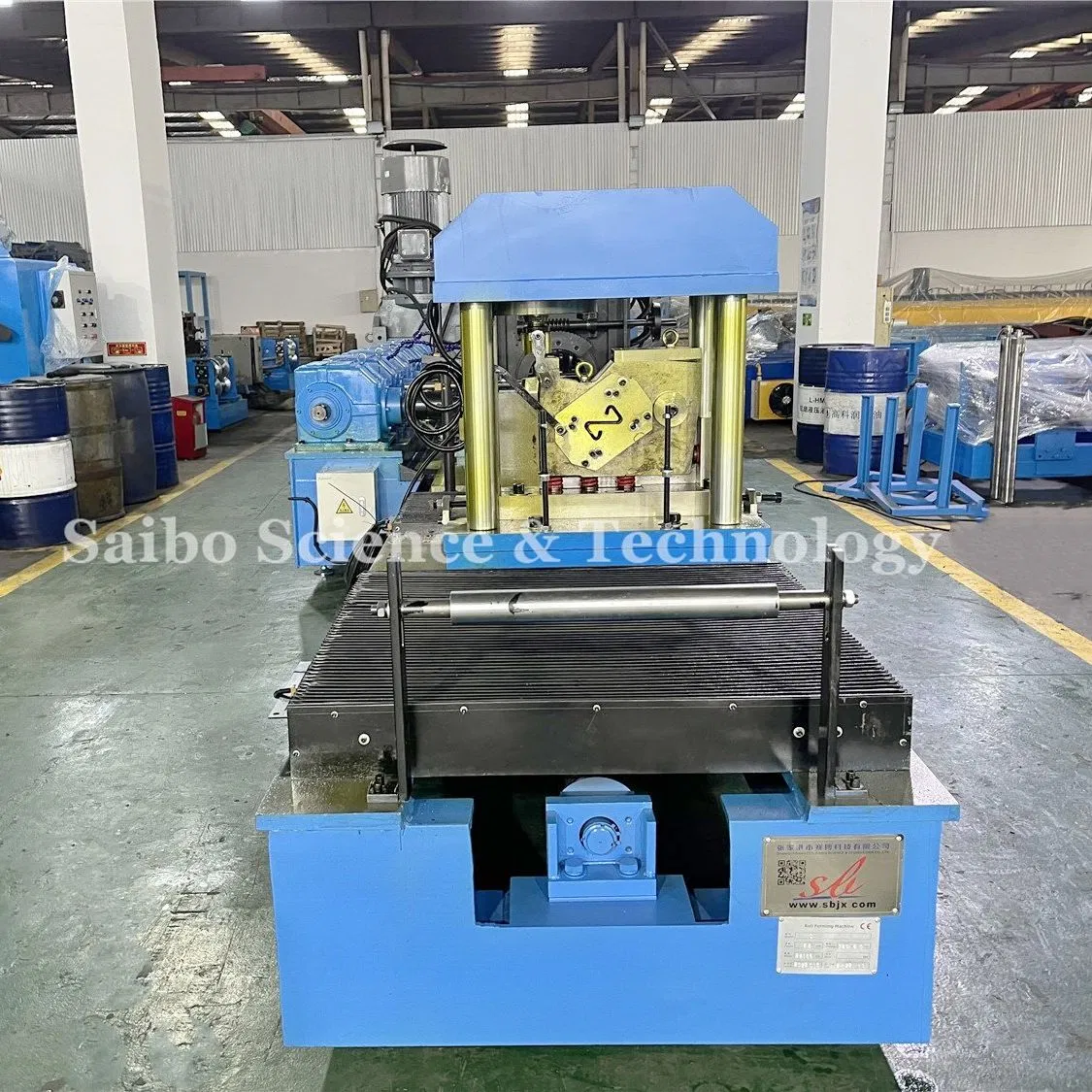 City Road Barrier Fence Protection Z Shape Former Making Machine