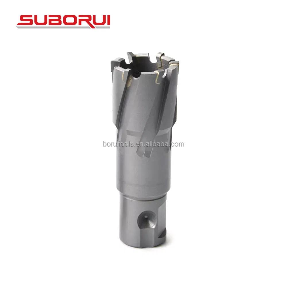 Suborui Chinese Manufacturer 50mm 75mm Depth Tct Magnetic Drill Bit Annular Cutter