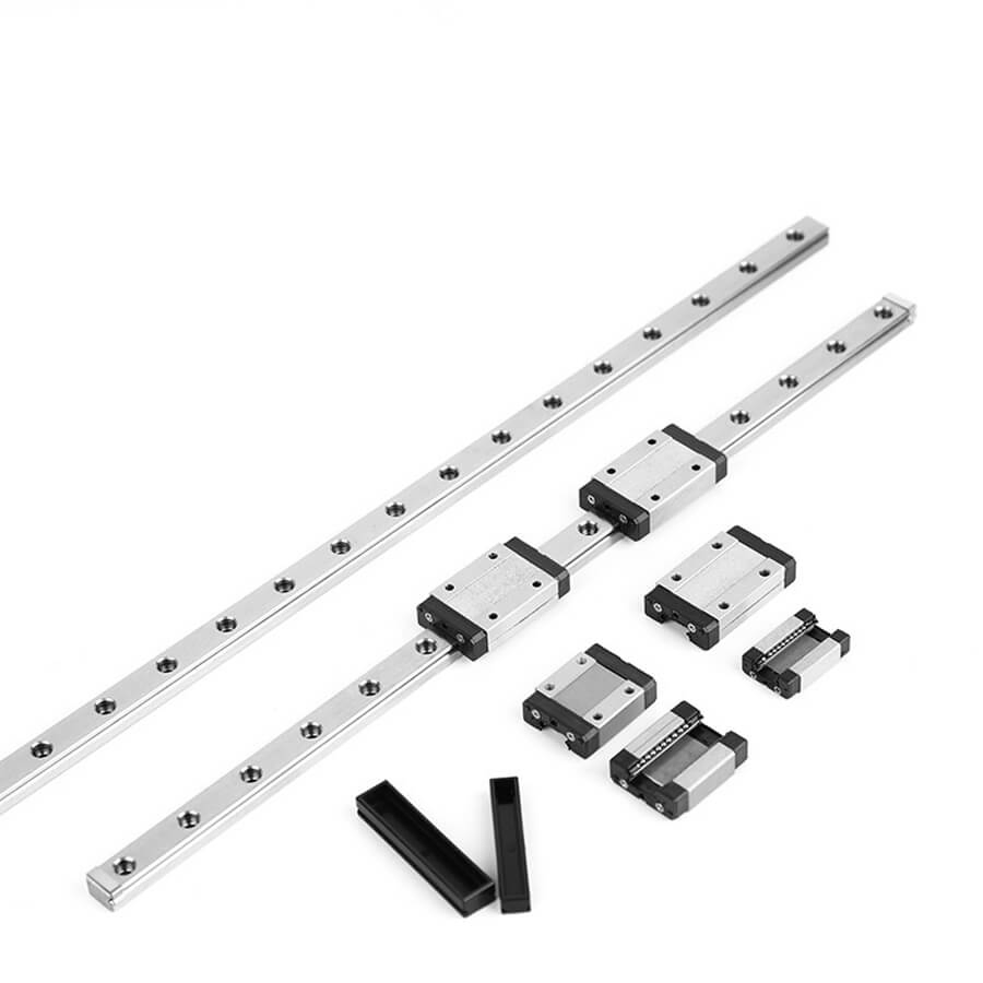 100mm 200mm 300mm Kit Mini Guida Lineare a Ricircolo di Sfere Mgn7 Mgn9 Mgn12 Mgn15 per CNC e Stampante 3D