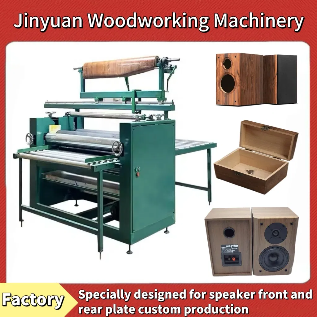 Machine à coller automatique double face pour boîte cadeau audio, machines pour le travail du bois