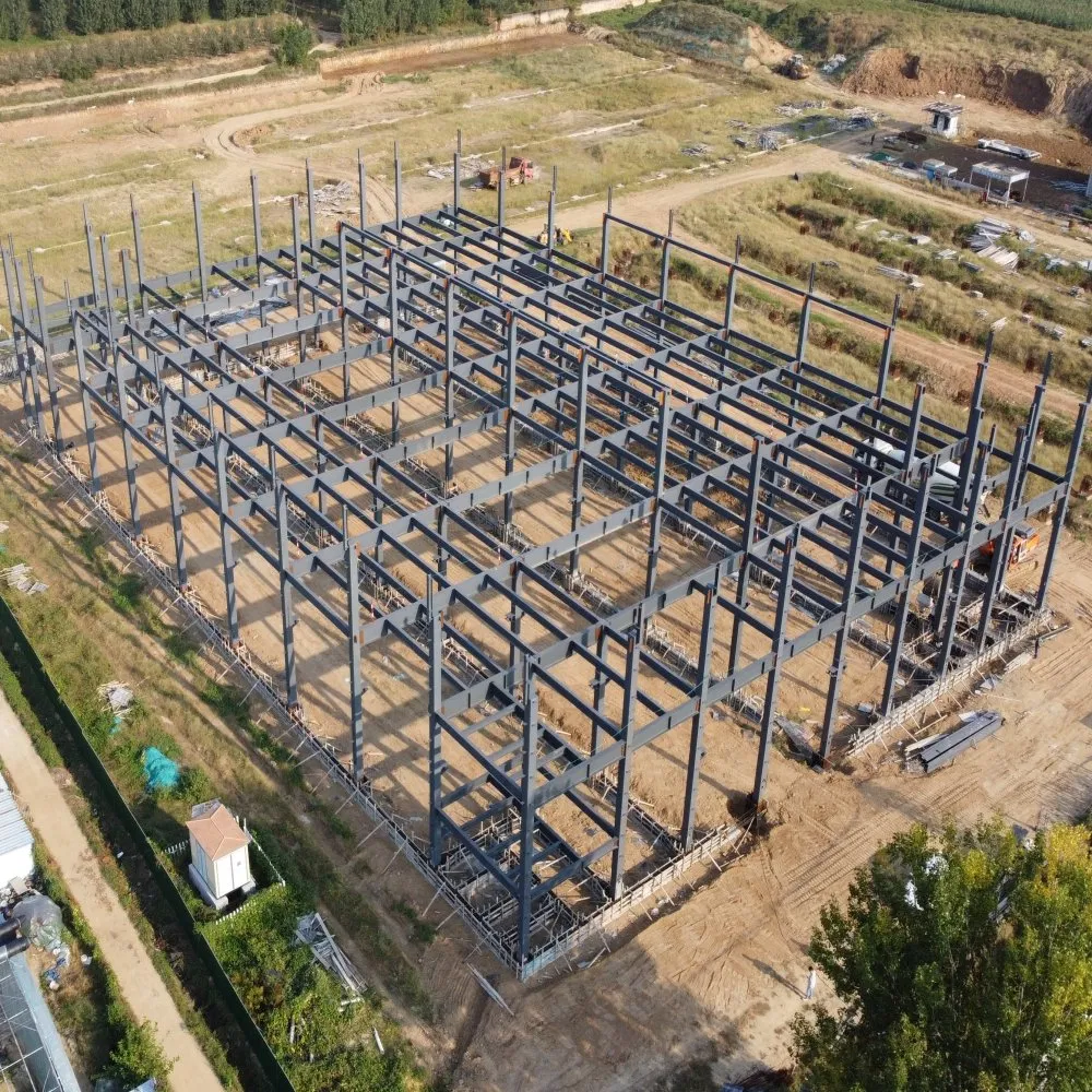 Q355b ASTM A36 Cina Magazzino a Telaio Portale Multi-Campata Durevole di Alta Qualità