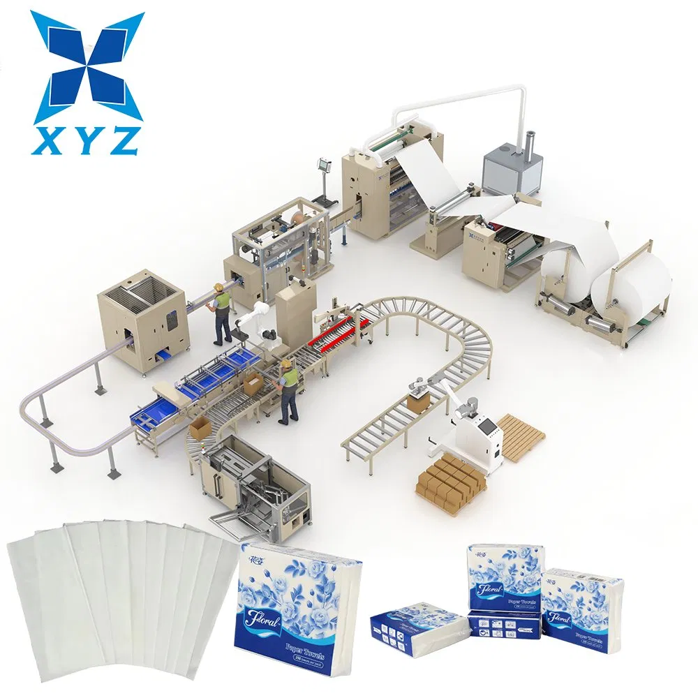 Fortschrittliche Handtuchpapier-Faltmaschine für effiziente Produktion