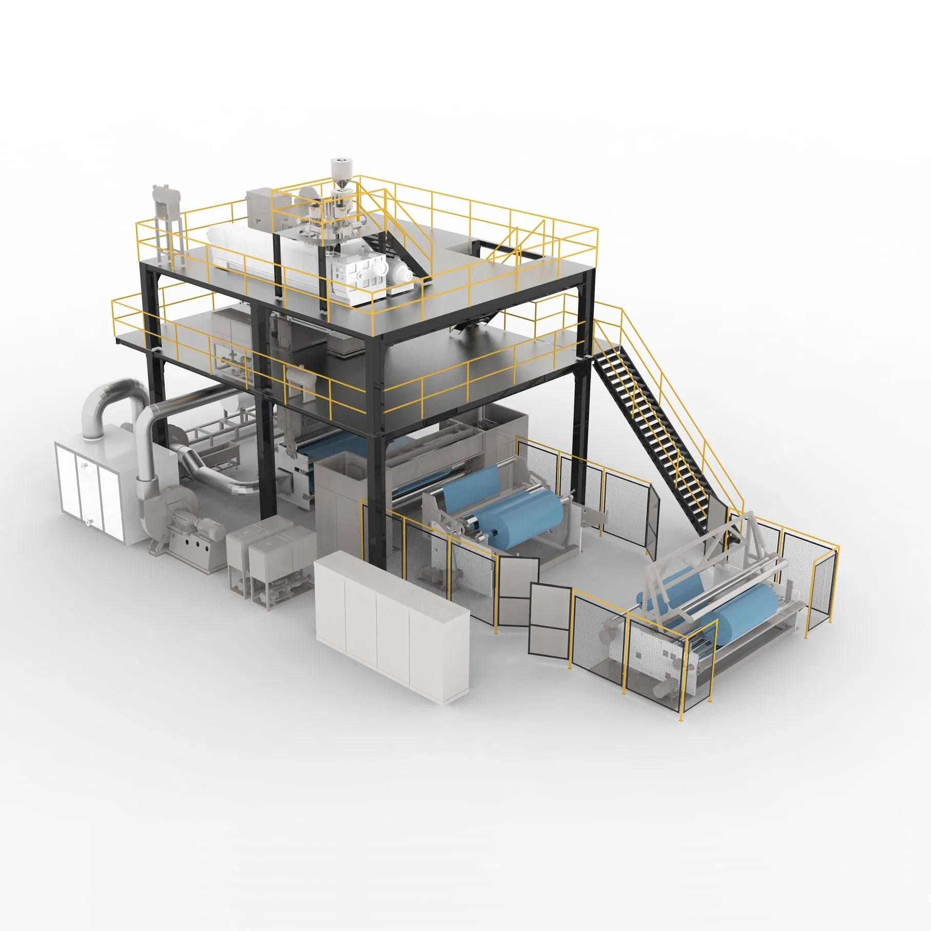 Linea di produzione di non tessuto spunbonded in PP singolo S