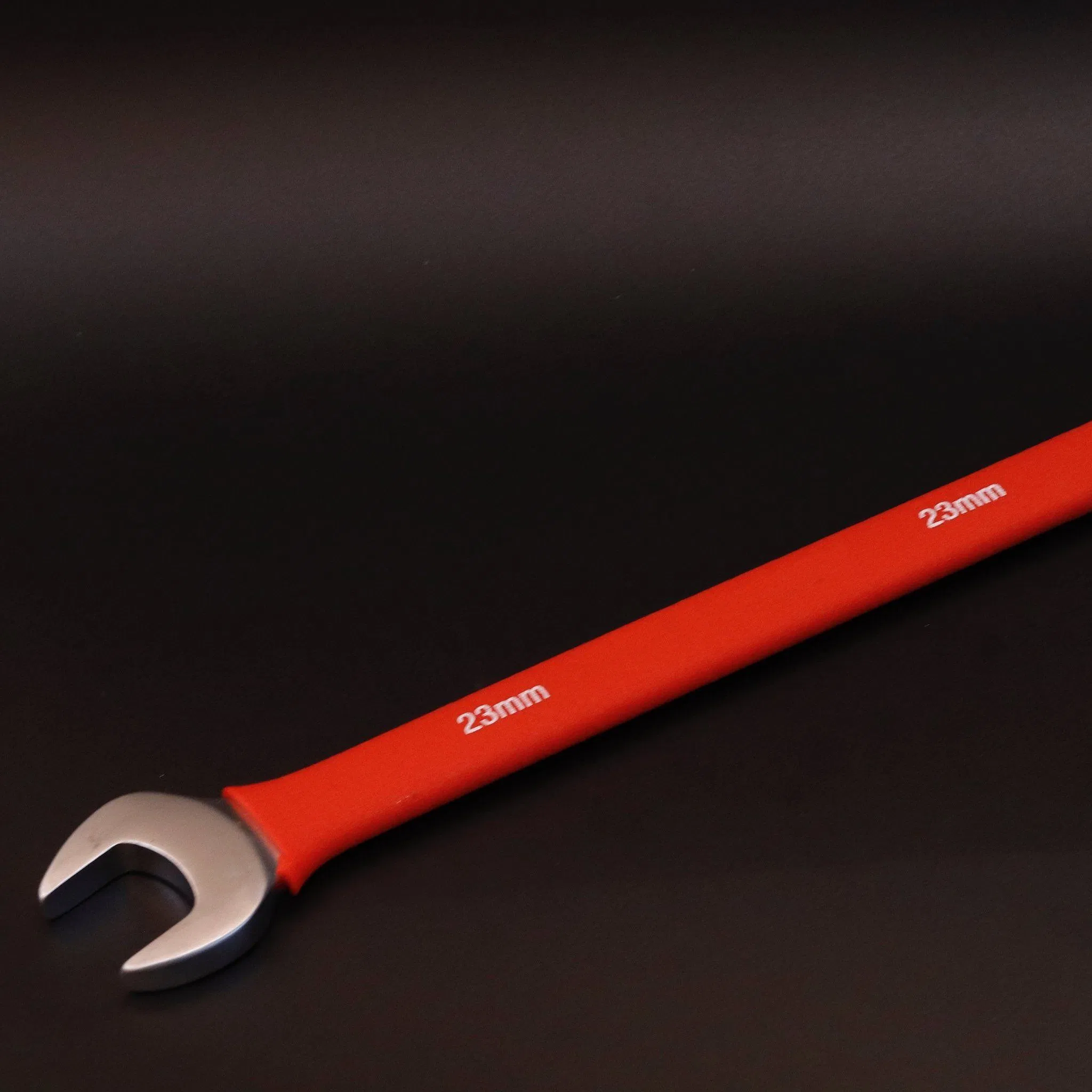 Insulated Rubber Dipped Wrench Set, Pipe Grip Combination/Open/Box Wrench, PVC-Coated Spanner