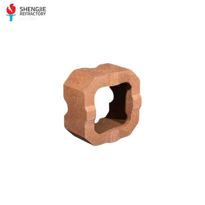 High Temp Resistant Magnesia Refractory Magnesium Zirconium Brick for Glass Kiln (SJ-MgZr)