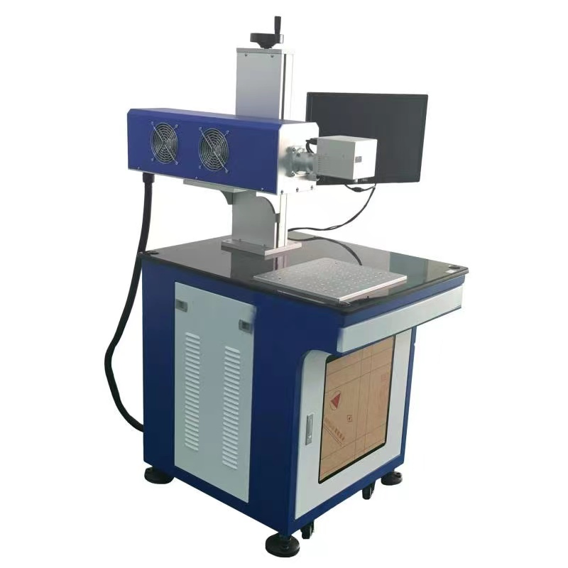 CO2 Laser Flying Machine for Expiry Date Coding, Logo Printing, Number Marking on Plastic Water Bottle, Pharmaceutical, Cosmetics, Food, PE PP, Cable Marker