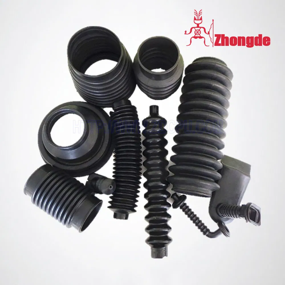 Custom Rubber Bellow, Dustproof NBR, EPDM, Silicone, FKM Protect Bellow