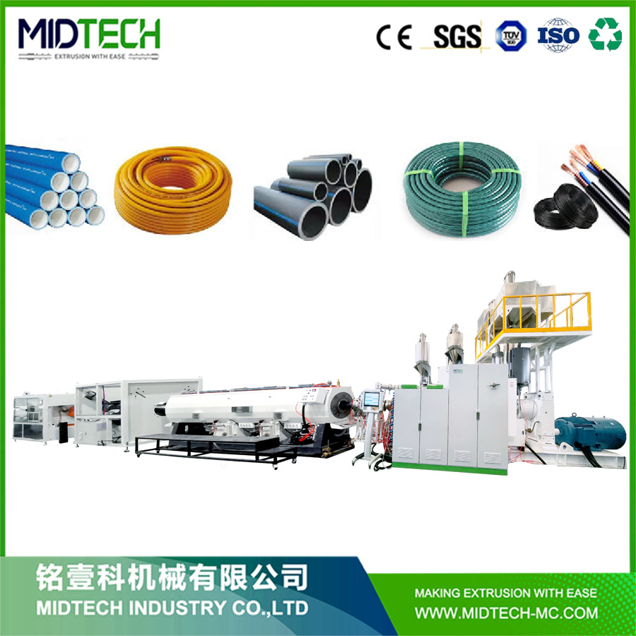 PPR HDPE Plastic Pipe Extrusion Machine Production Line HDPE Pipe Making Machine