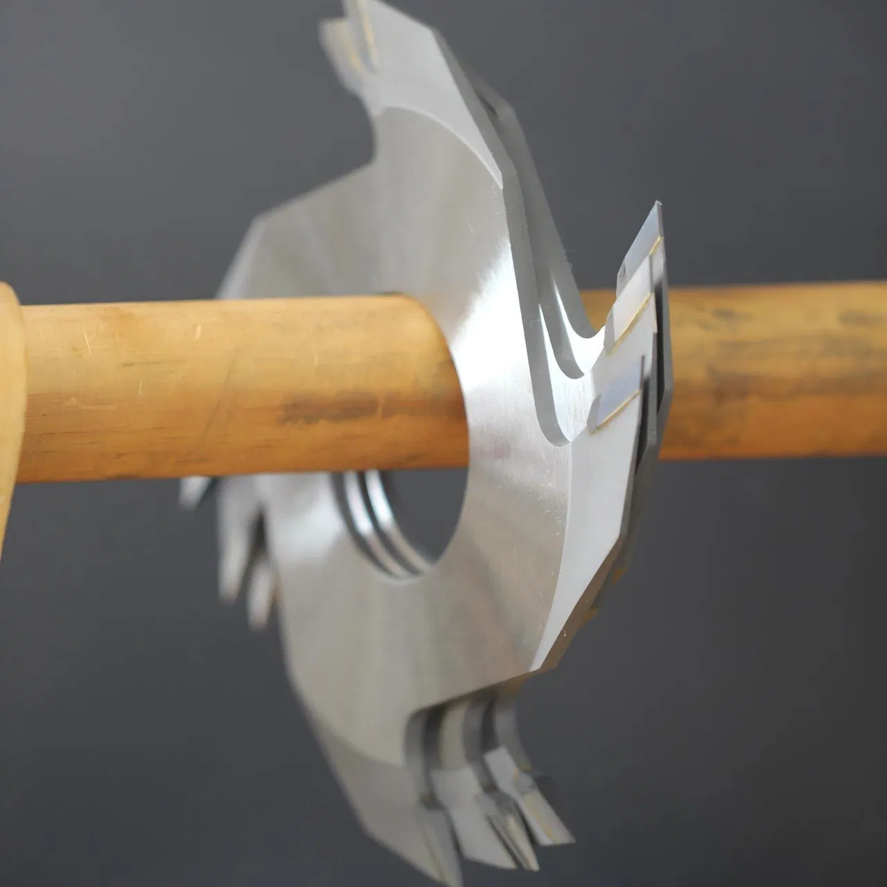 Hartmetallbestückte Plattenfingerfräser