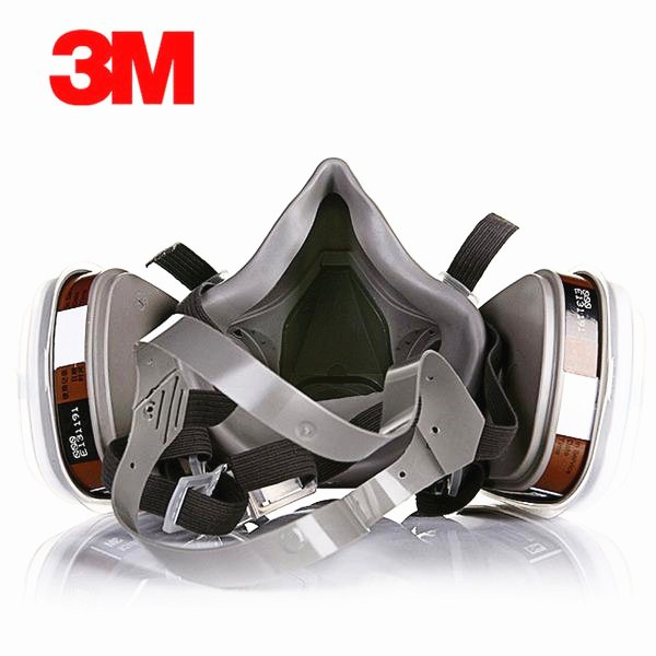 6200 Half Face Mask Silicone Gas Facial Mask with 6001 Filter