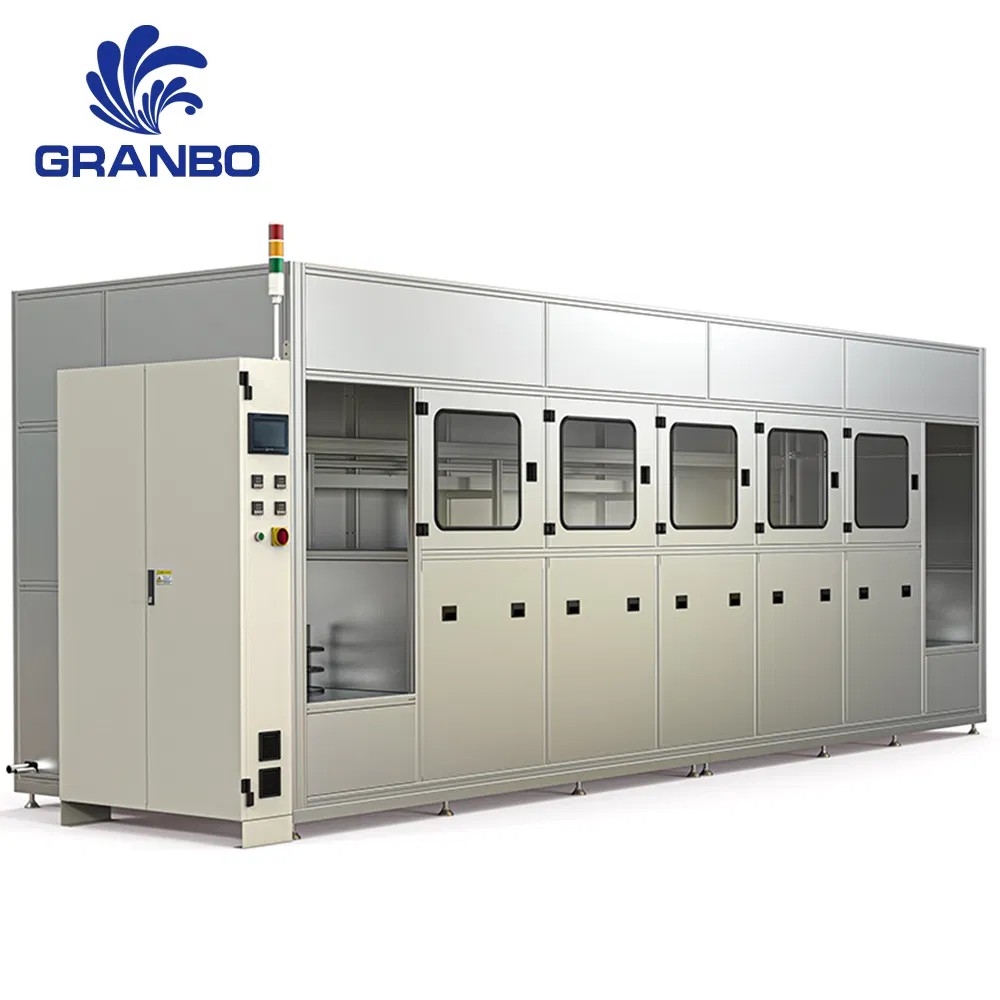 Vollautomatische multifunktionale Hochfrequenz-Ultraschall-Industriewaschmaschine 45-120 kHz leise Ultraschallreinigungsmaschine 192 l*5 Reiniger