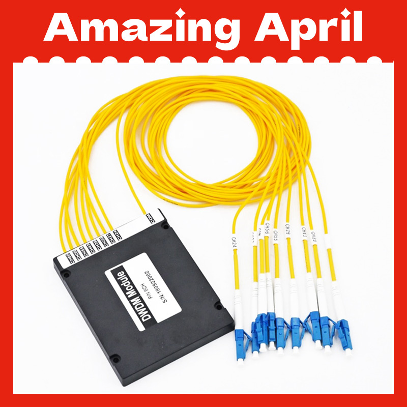 Fiber Optic FWDM 2/8/12/16/18 Channel CWDM with Optional Connectors