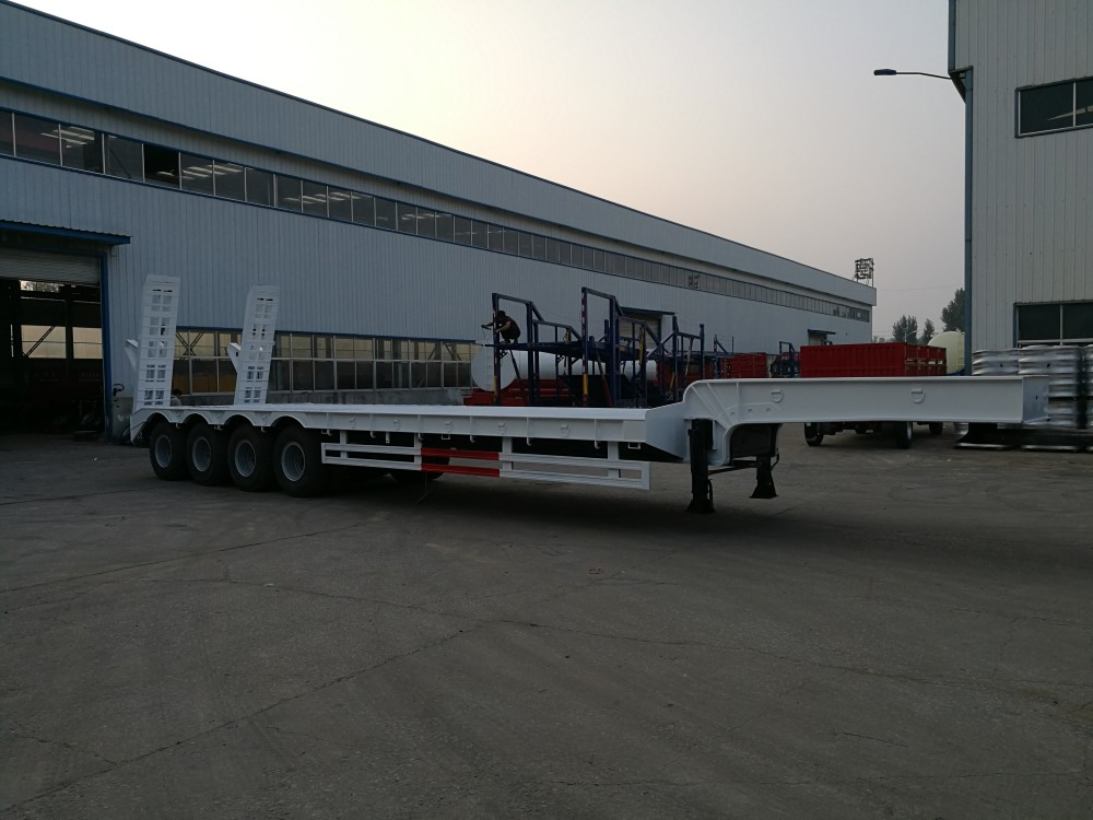 3 Axle Side Wall Enclosed Flatbed Fence Semi Trailer for Bulk Goods Transport