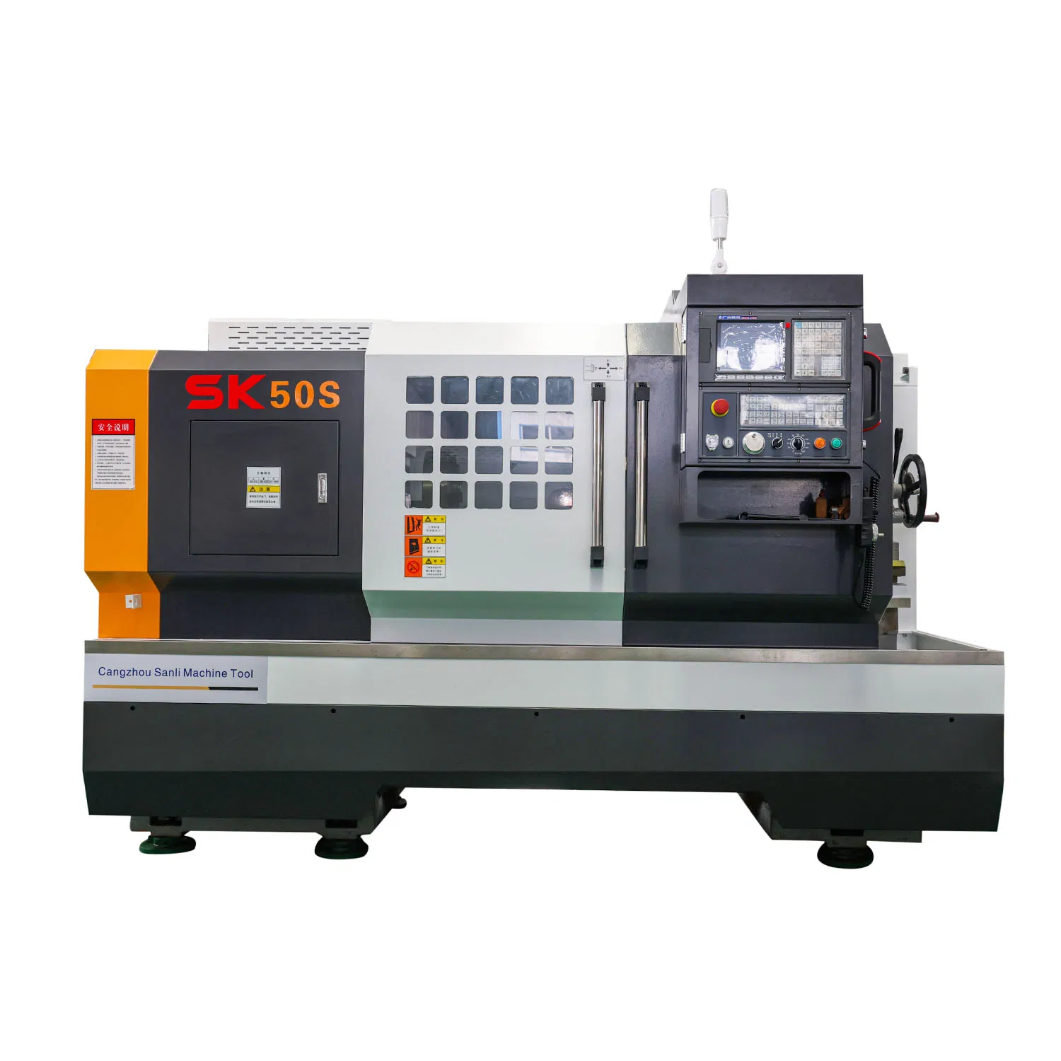 SK50S High Precision Horizontal Metal CNC Lathe Machine