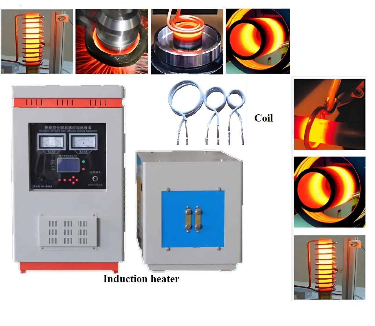 Machine de trempe par induction de 40 kW pour le chauffage de forge
